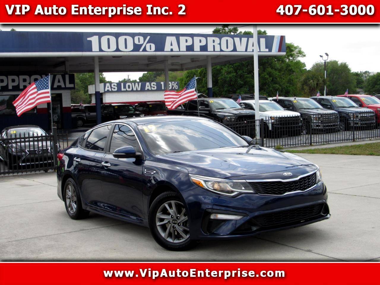 2019 Kia Optima LX — Sedan — 105,377 mi — Orlando, FL