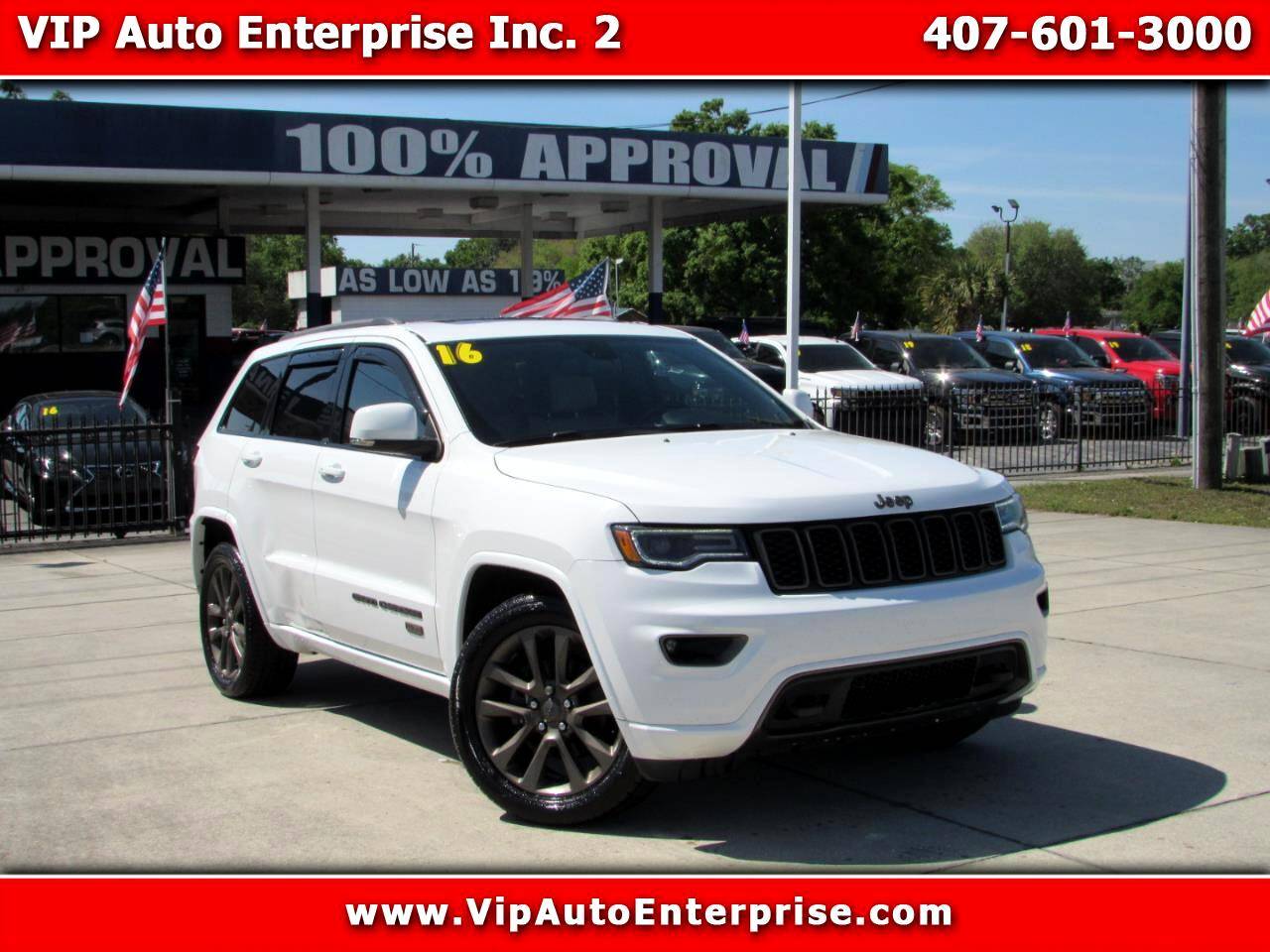 2016 Jeep Grand Cherokee Limited Anniversary — SUV — 110,347 mi — Orlando, FL