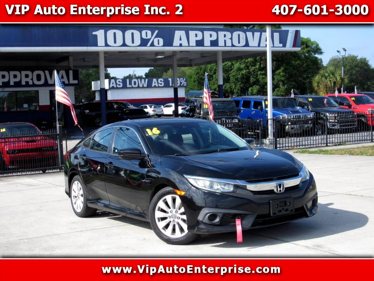 2016 Honda Civic LX — Sedan — 183,185 mi — Orlando, FL