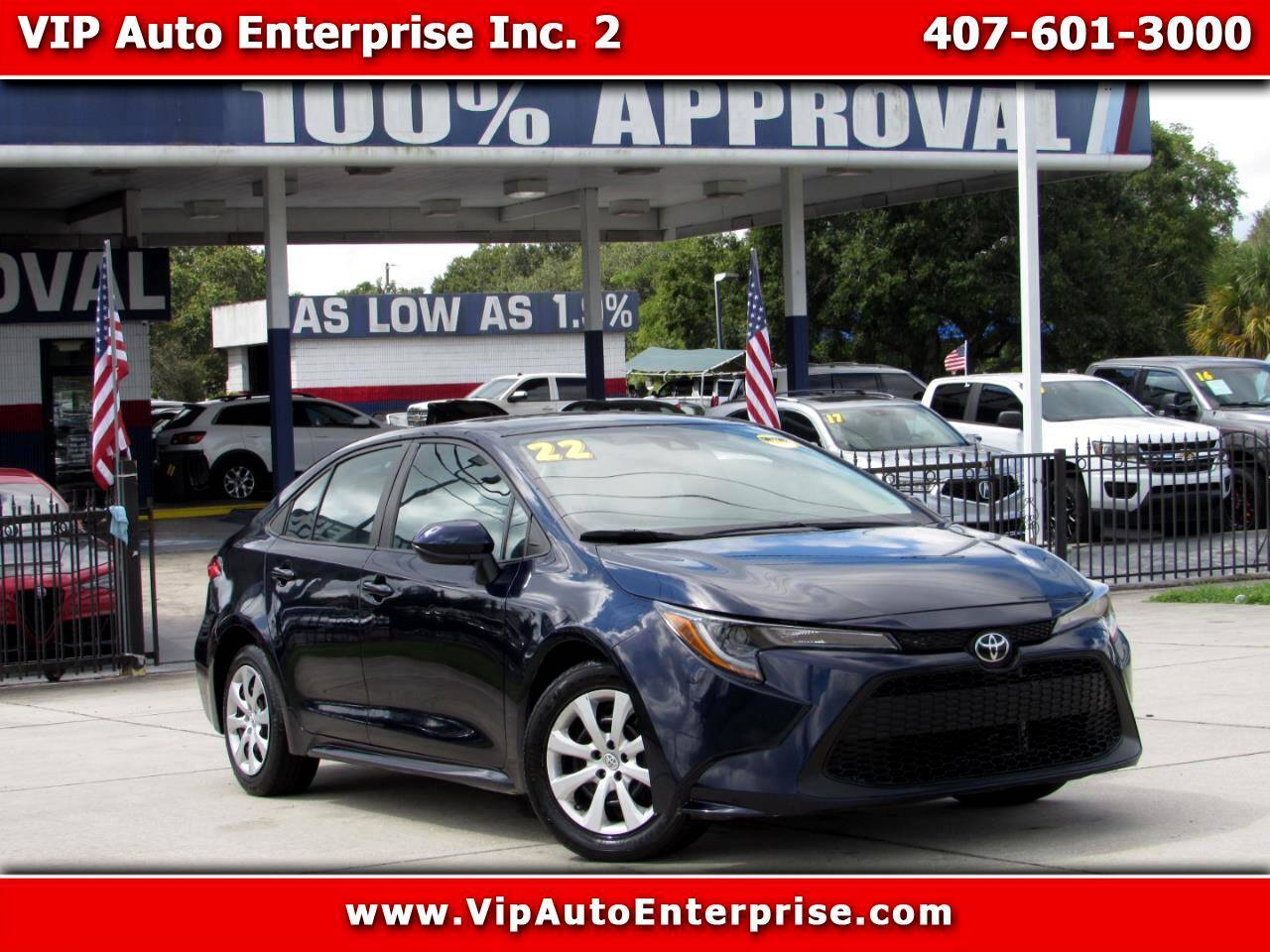 2022 Toyota Corolla LE — Sedan — 62,937 mi — Orlando, FL