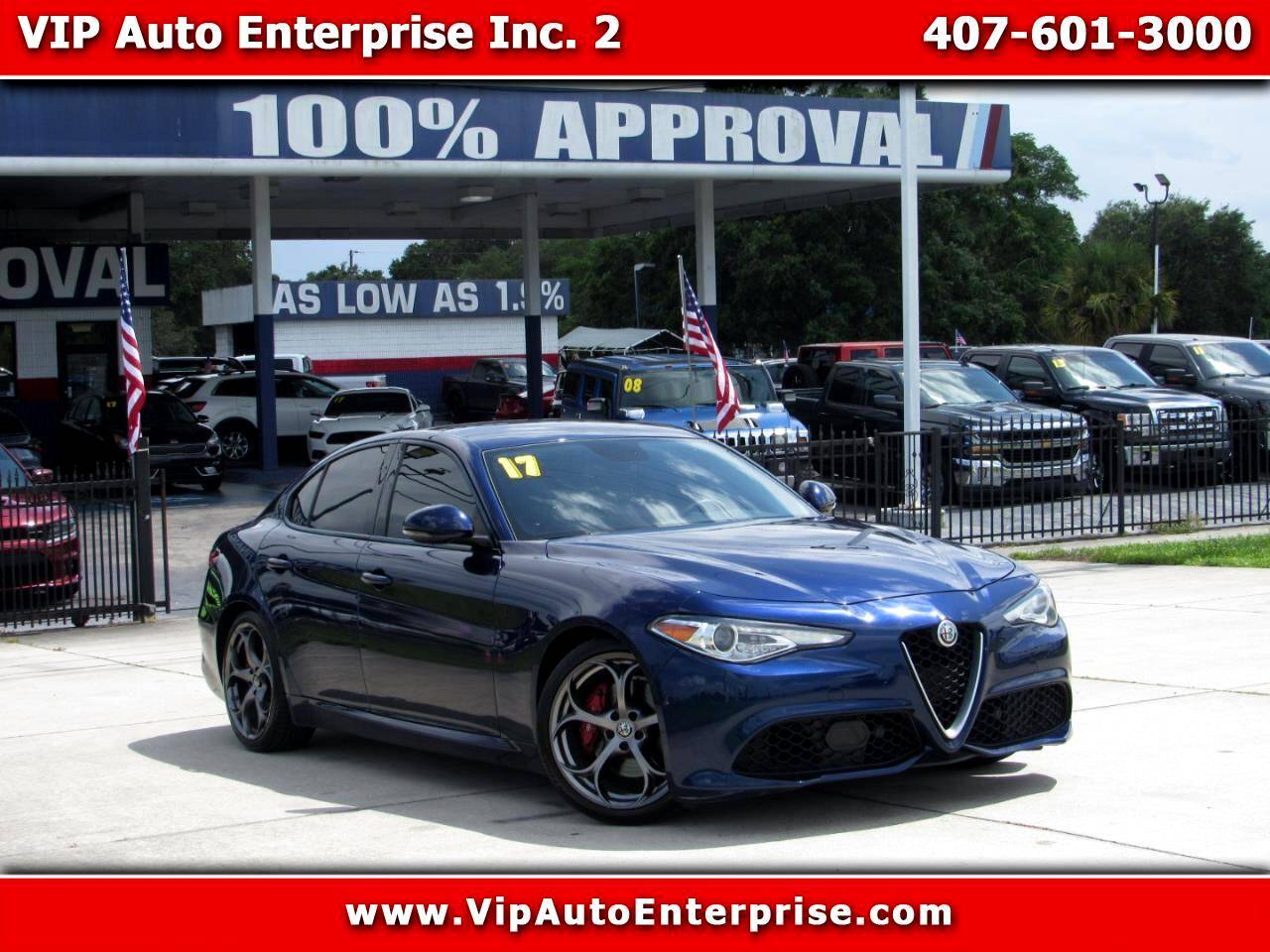 2017 Alfa Romeo Giulia Ti — Sedan — 72,075 mi — Orlando, FL