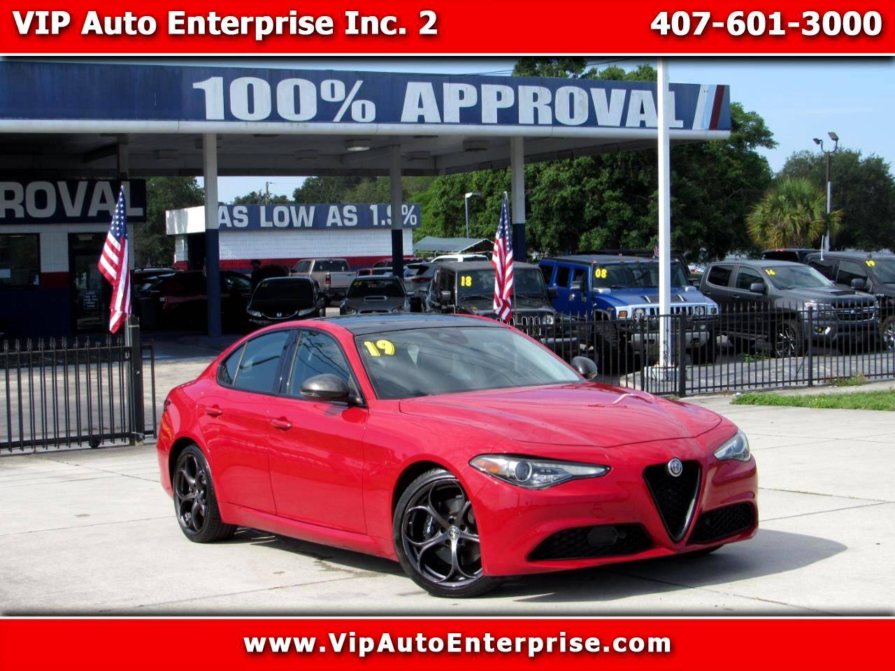 2019 Alfa Romeo Giulia Ti — Sedan — 32,495 mi — Orlando, FL