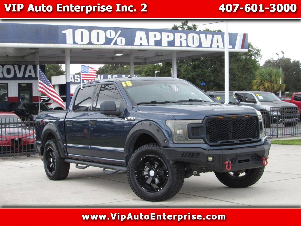 2018 Ford F-150 XLT — Pickup Truck — 95,318 mi — Orlando, FL