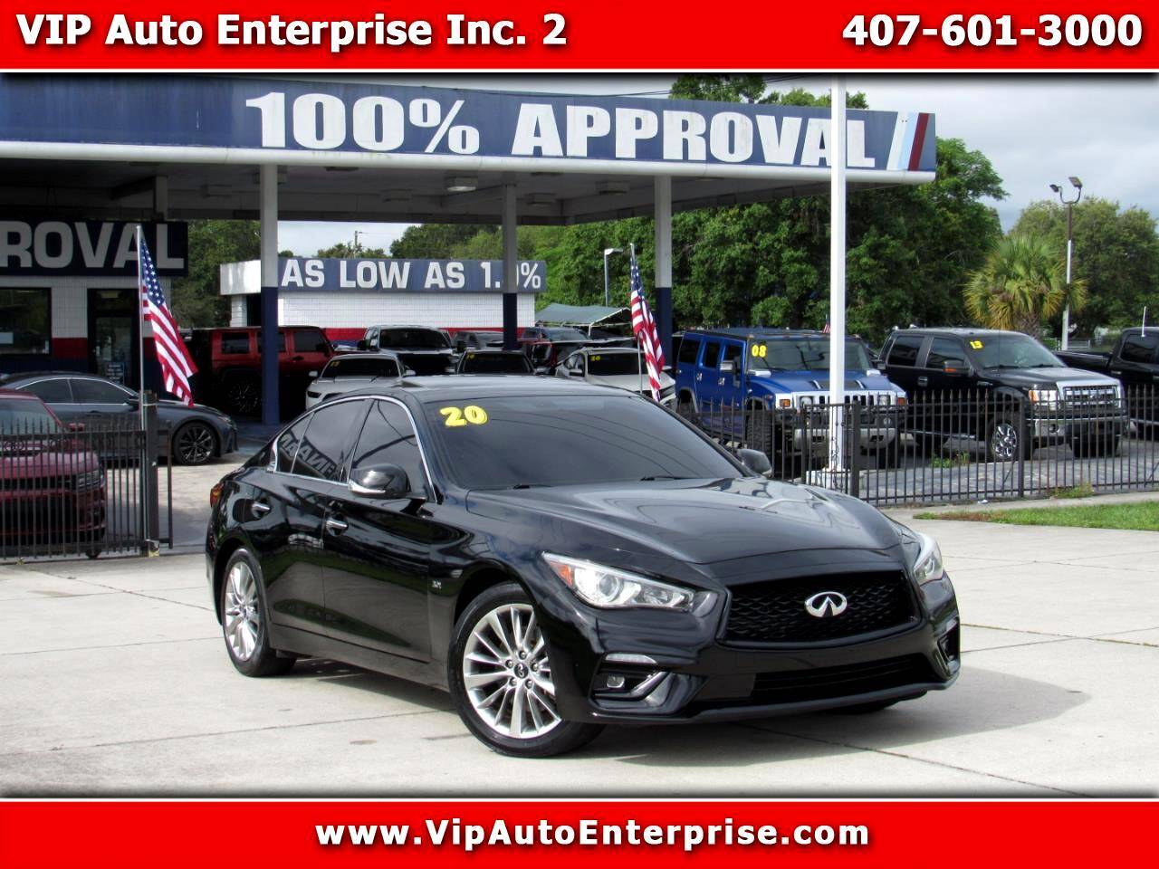 2020 INFINITI Q50 3.0t LUXE — Sedan — 103,861 mi — Orlando, FL