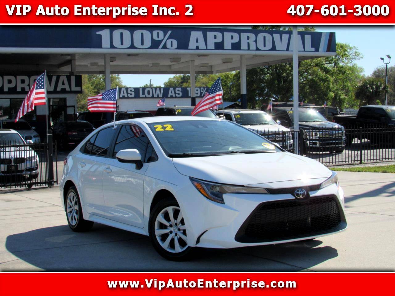 2022 Toyota Corolla LE — Sedan — 31,420 mi — Orlando, FL