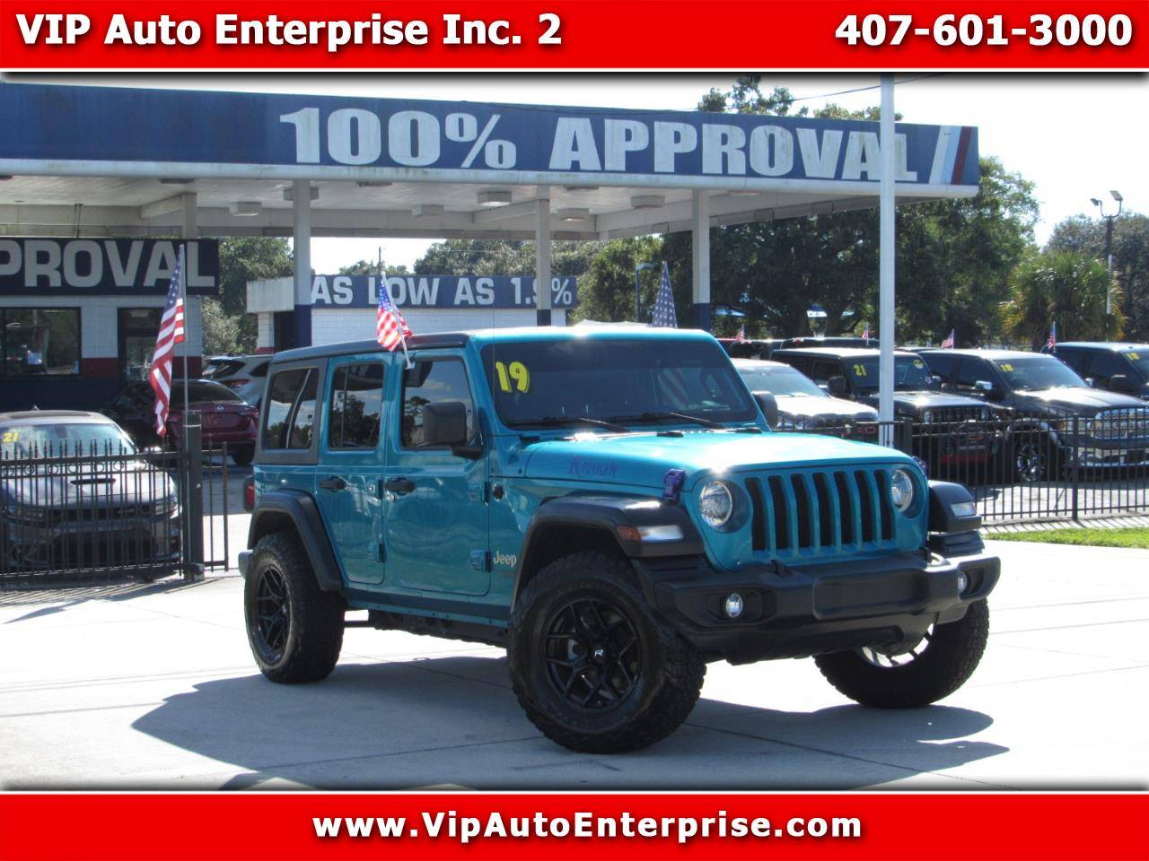 2019 Jeep Wrangler Sport S — SUV — 54,262 mi — Orlando, FL