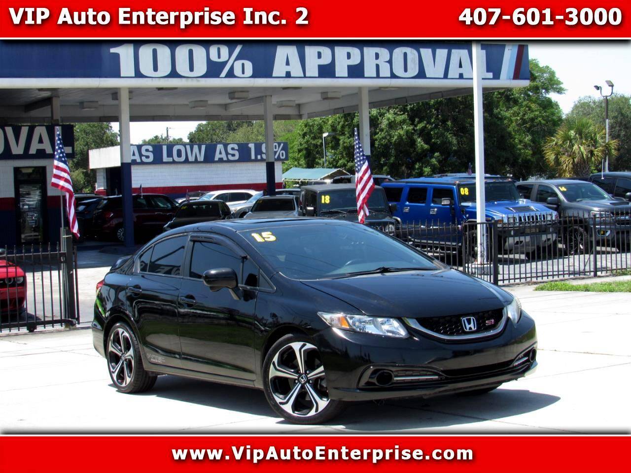 2015 Honda Civic Si — Sedan — 110,735 mi — Orlando, FL