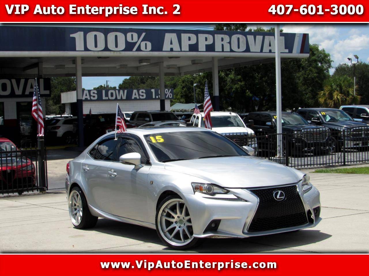 2015 Lexus IS IS 250 — Sedan — 100,312 mi — Orlando, FL