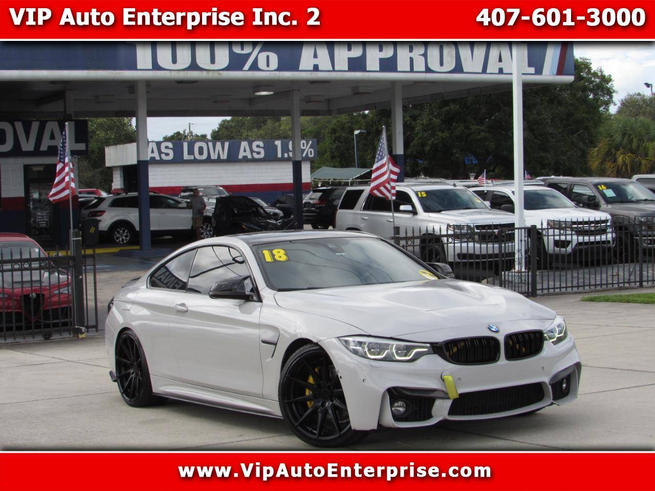 2018 BMW 4 Series 440i — Coupe — 58,620 mi — Orlando, FL
