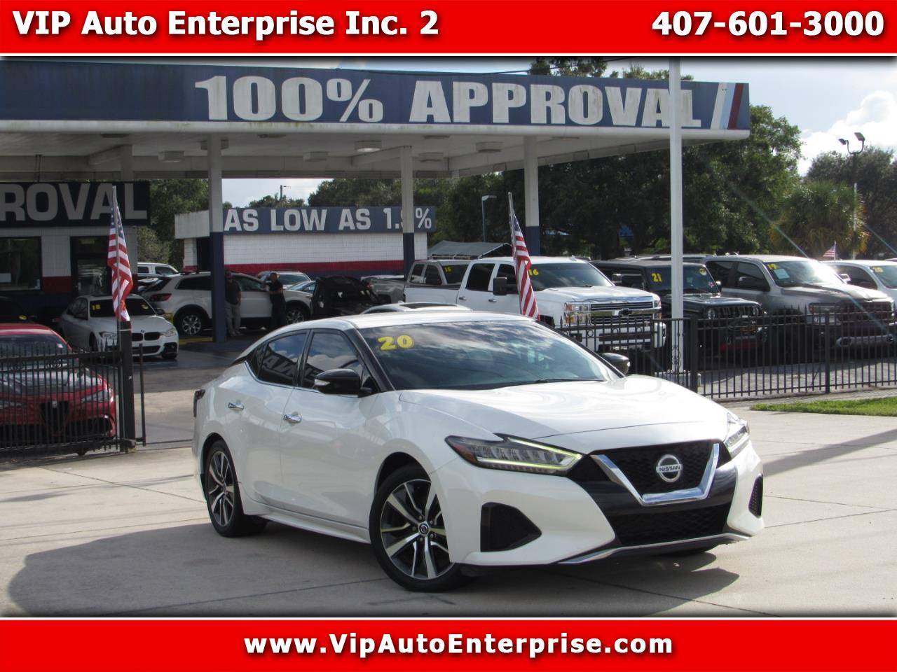 2020 Nissan Maxima SV — Sedan — 82,829 mi — Orlando, FL