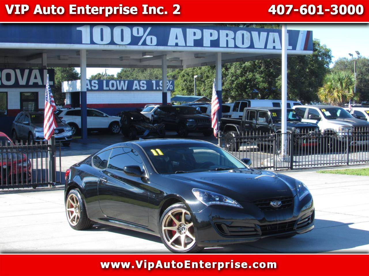 2011 Hyundai Genesis Coupe 2.0T R-Spec — Coupe — 141,886 mi — Orlando, FL
