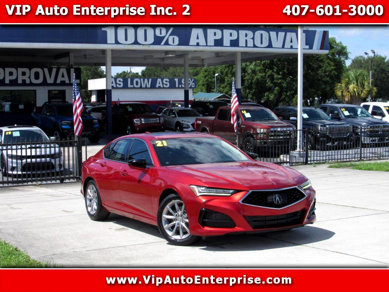 2021 Acura TLX Standard — Sedan — 80,407 mi — Orlando, FL