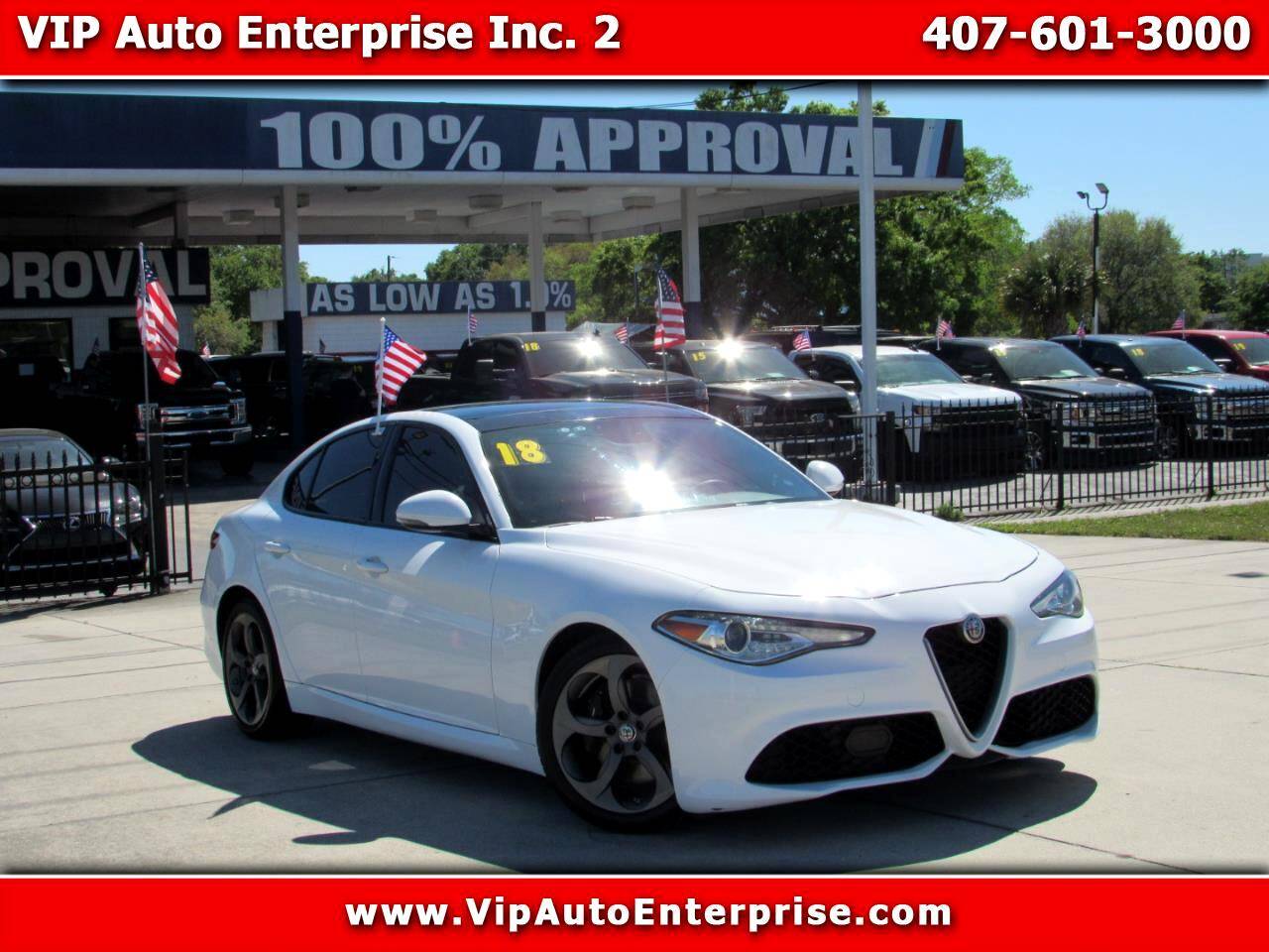2018 Alfa Romeo Giulia Standard — Sedan — 88,192 mi — Orlando, FL