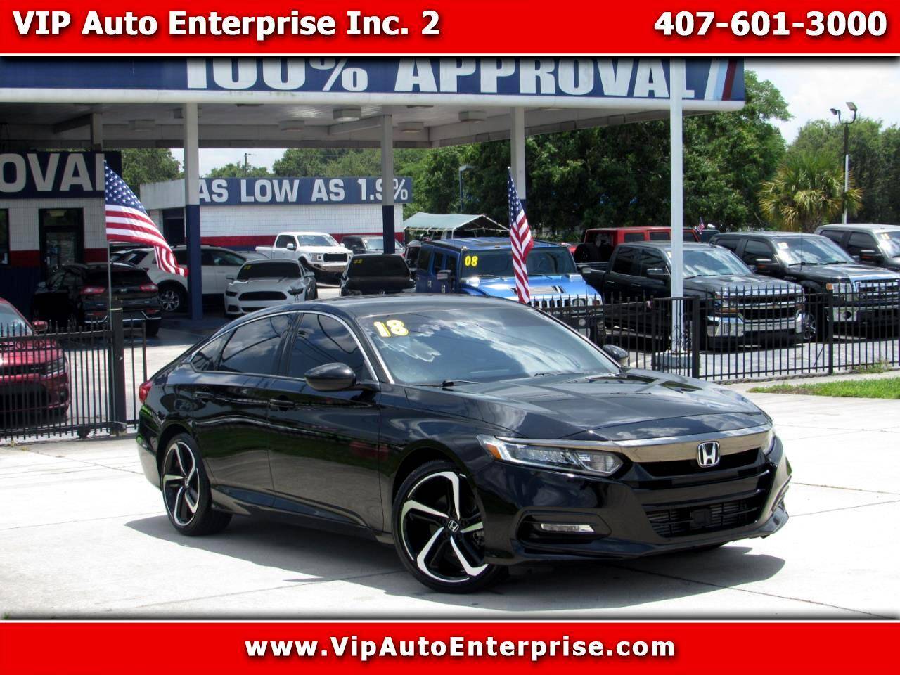 2018 Honda Accord Sport — Sedan — 84,985 mi — Orlando, FL