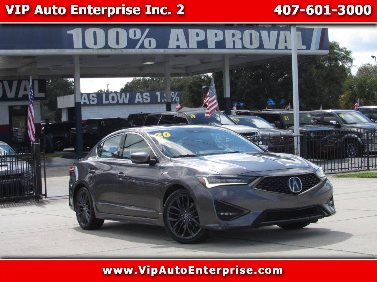 2020 Acura ILX w/Premium/A-SPEC Pkg — Sedan — 98,700 mi — Orlando, FL