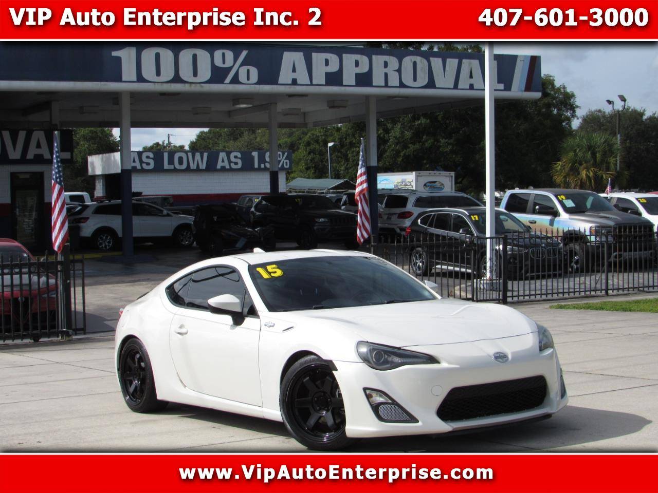 2015 Scion FR-S Base — Coupe — 121,286 mi — Orlando, FL