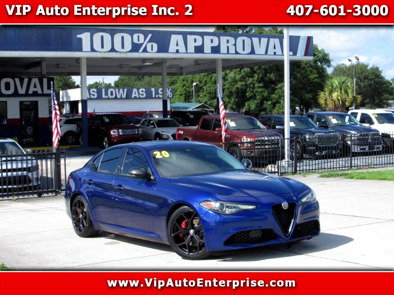 2020 Alfa Romeo Giulia Ti — Sedan — 68,124 mi — Orlando, FL