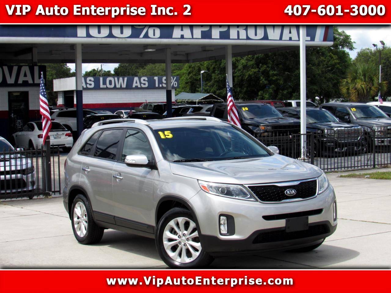 2015 Kia Sorento EX V6 — SUV — 155,065 mi — Orlando, FL