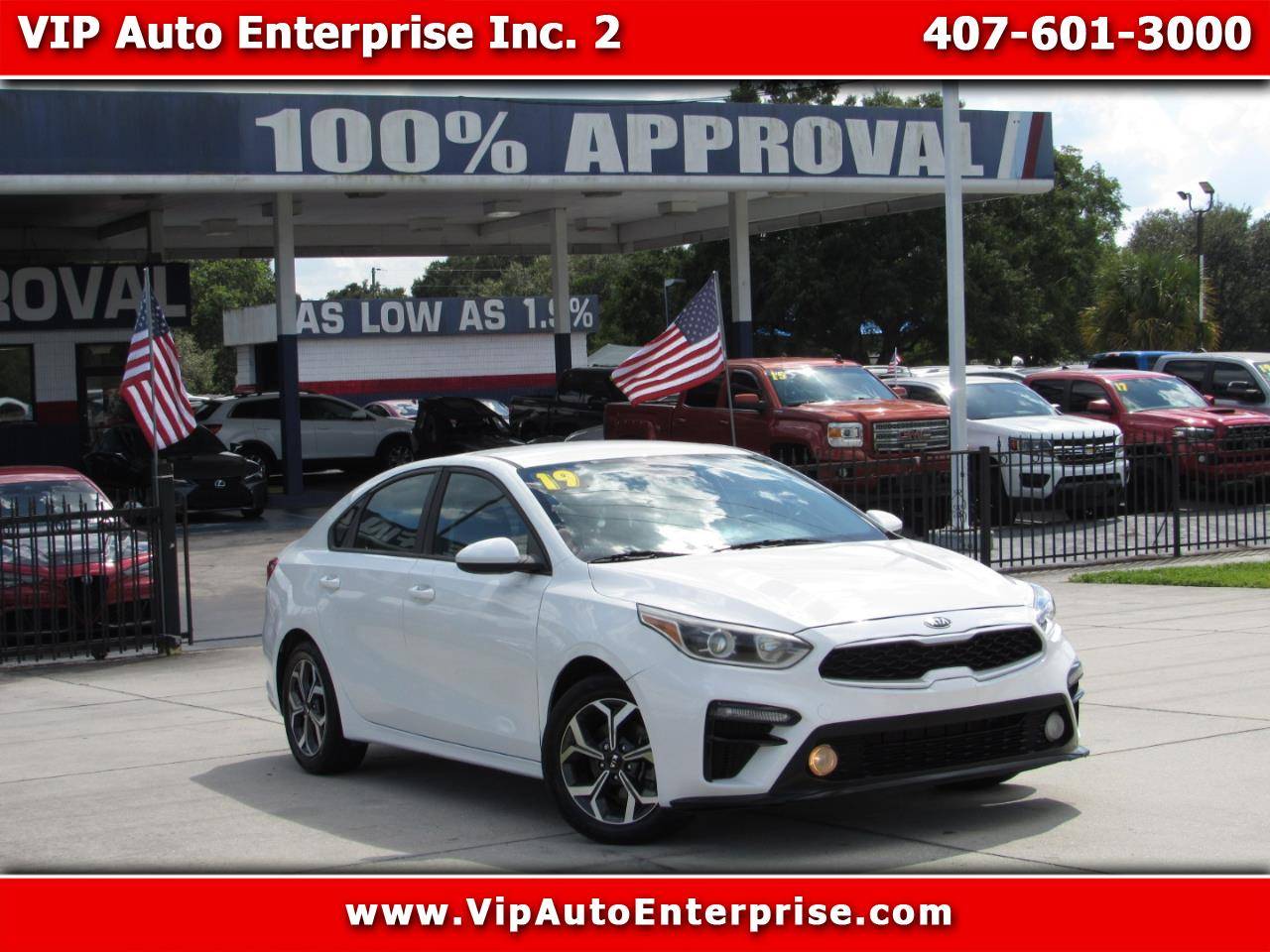 2019 Kia Forte LXS — Sedan — 111,429 mi — Orlando, FL