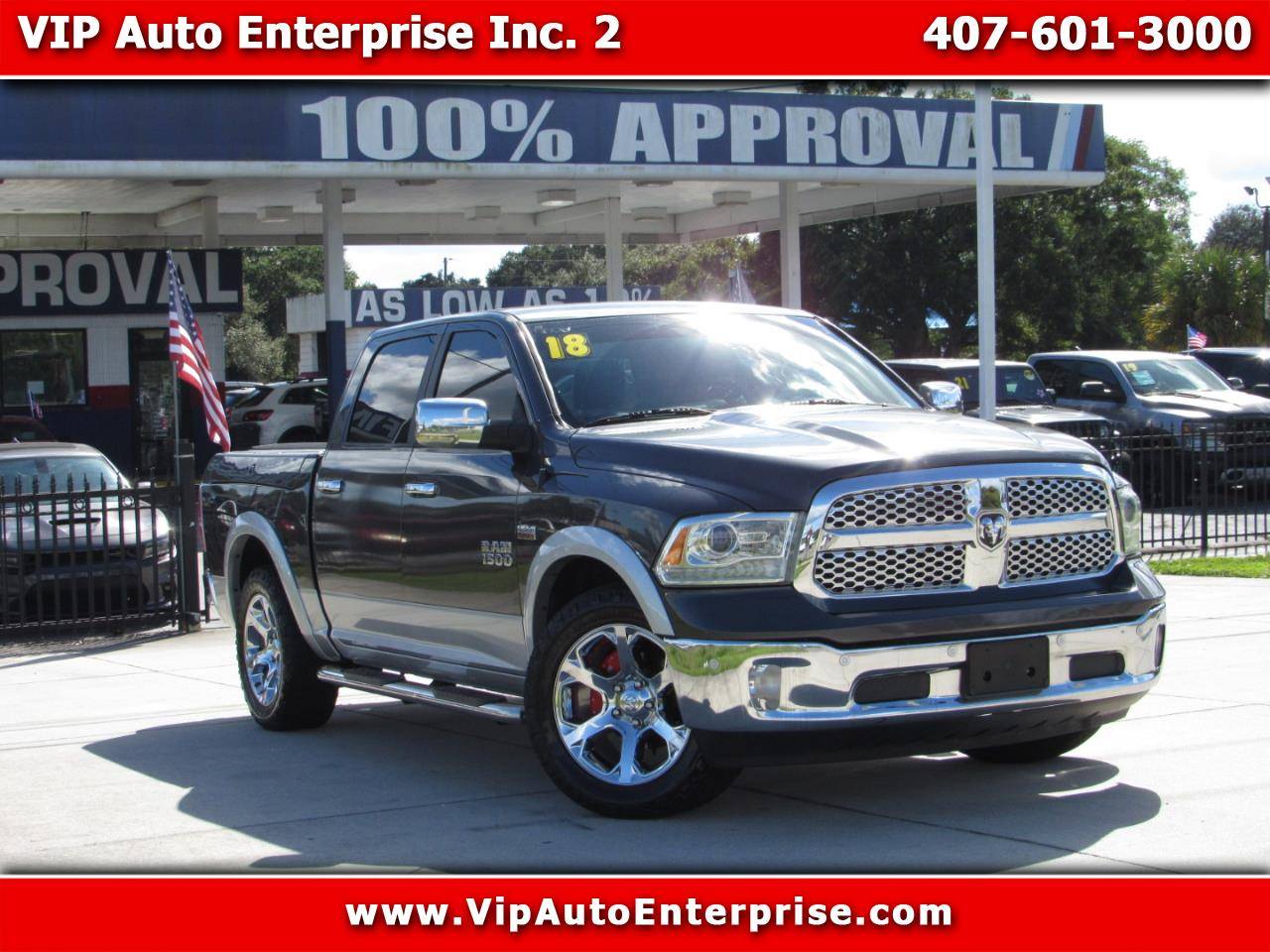 2018 Ram 1500 Laramie — Pickup Truck — 102,830 mi — Orlando, FL
