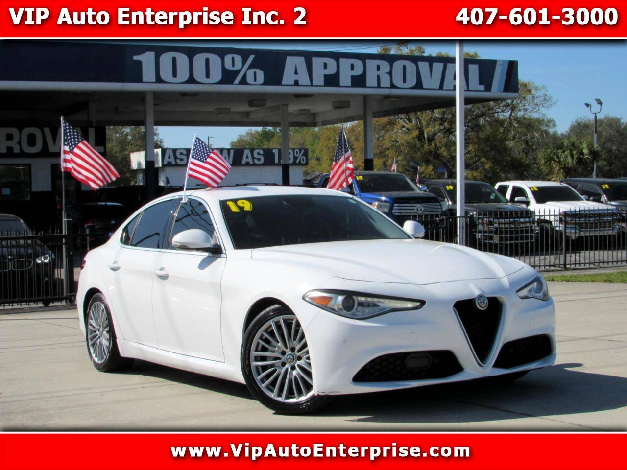 2019 Alfa Romeo Giulia Ti Lusso — Sedan — 78,850 mi — Orlando, FL