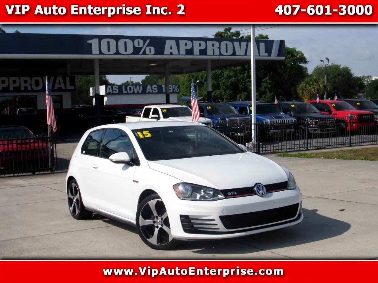 2015 Volkswagen Golf GTI S — Hatchback — 120,522 mi — Orlando, FL