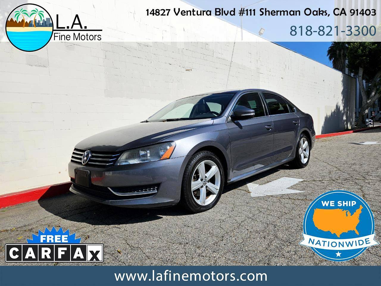 2013 Volkswagen Passat SE — Sedan — 166,047 mi — Sherman Oaks, CA