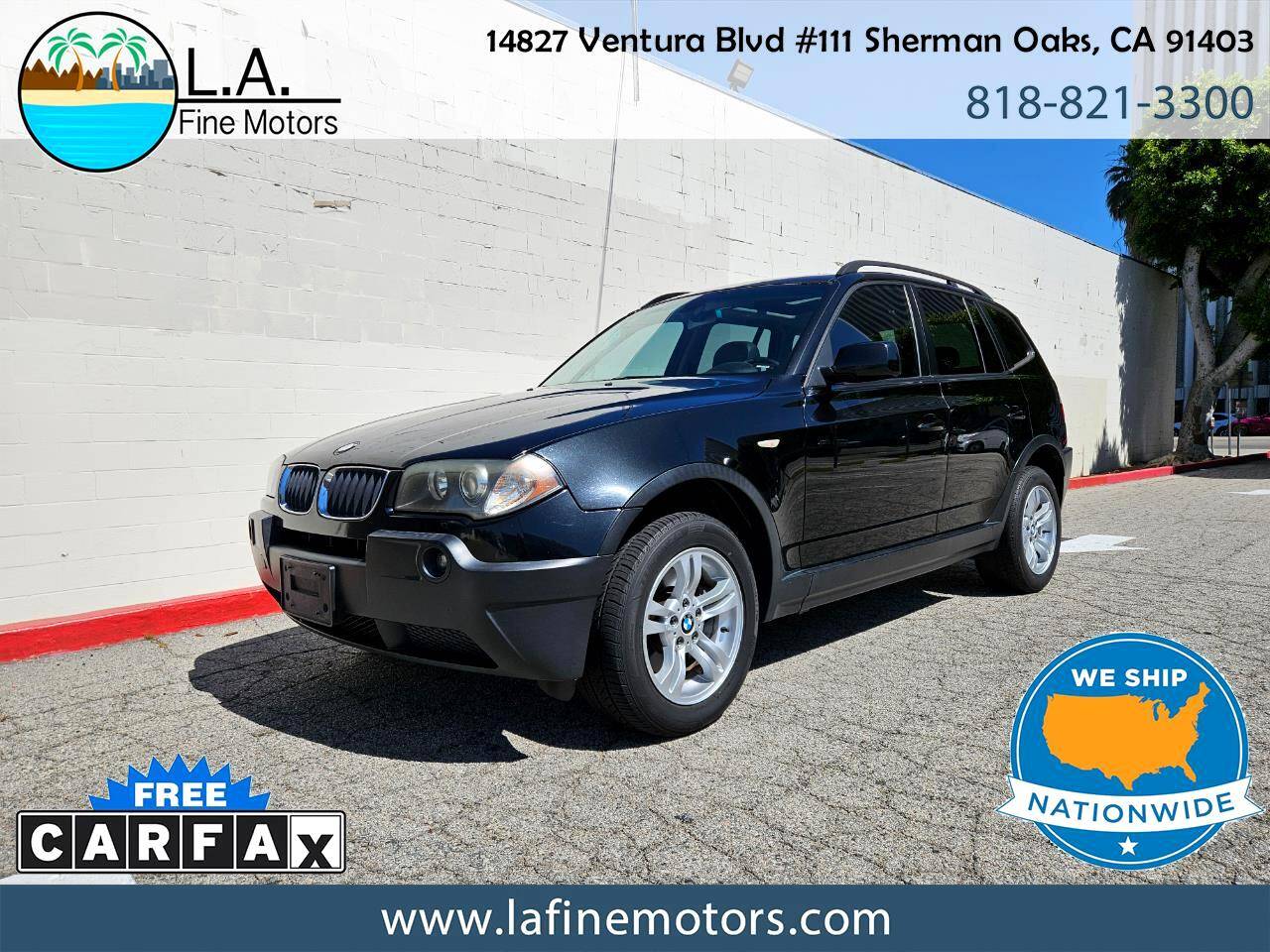 2005 BMW X3 3.0i — SUV — 195,176 mi — Sherman Oaks, CA