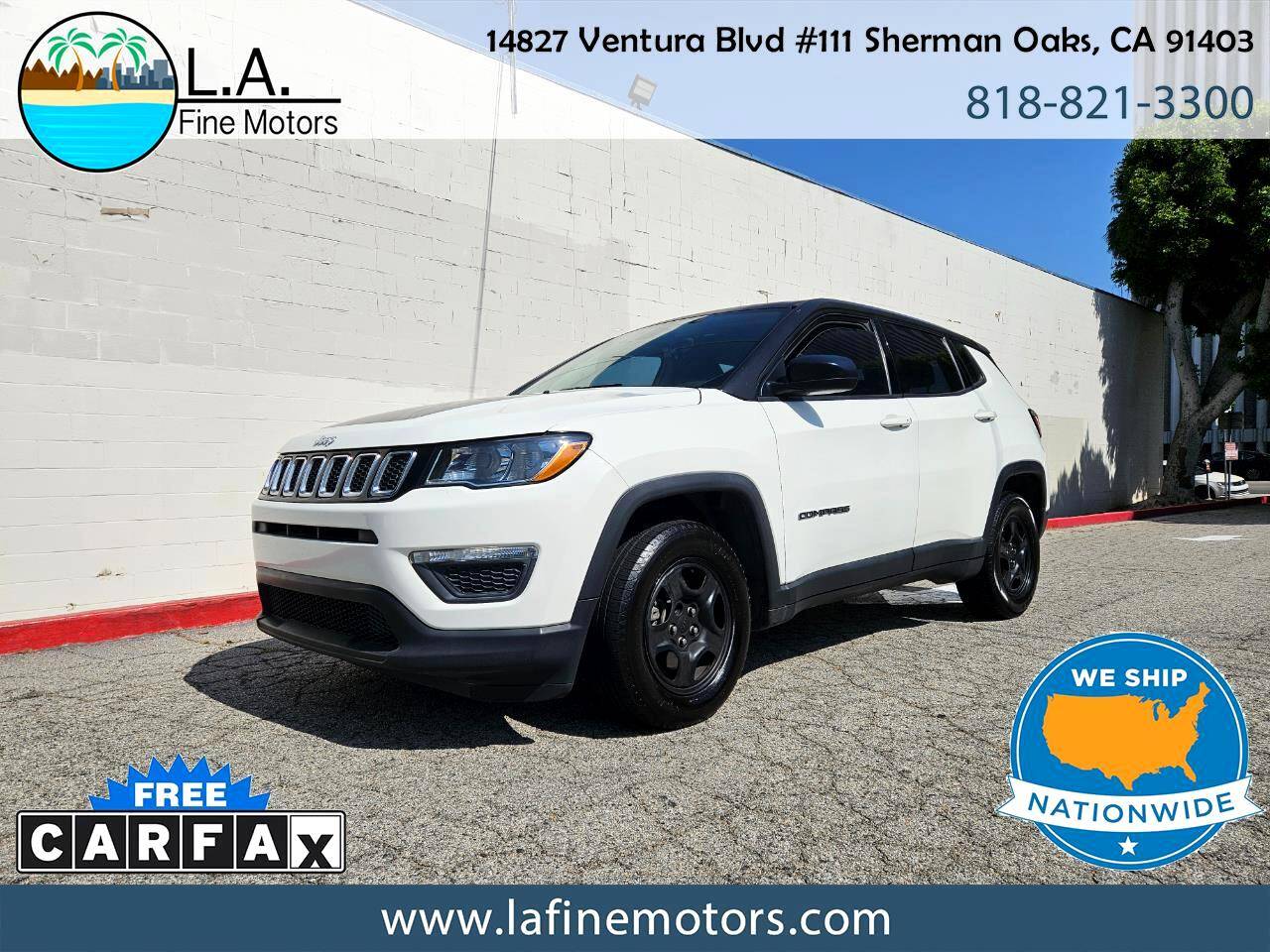 2018 Jeep Compass Sport — SUV — 68,809 mi — Sherman Oaks, CA