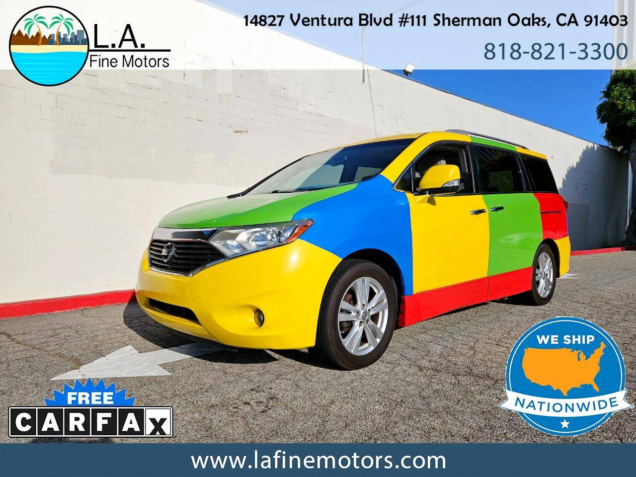 2011 Nissan Quest SL — Minivan — 135,714 mi — Sherman Oaks, CA