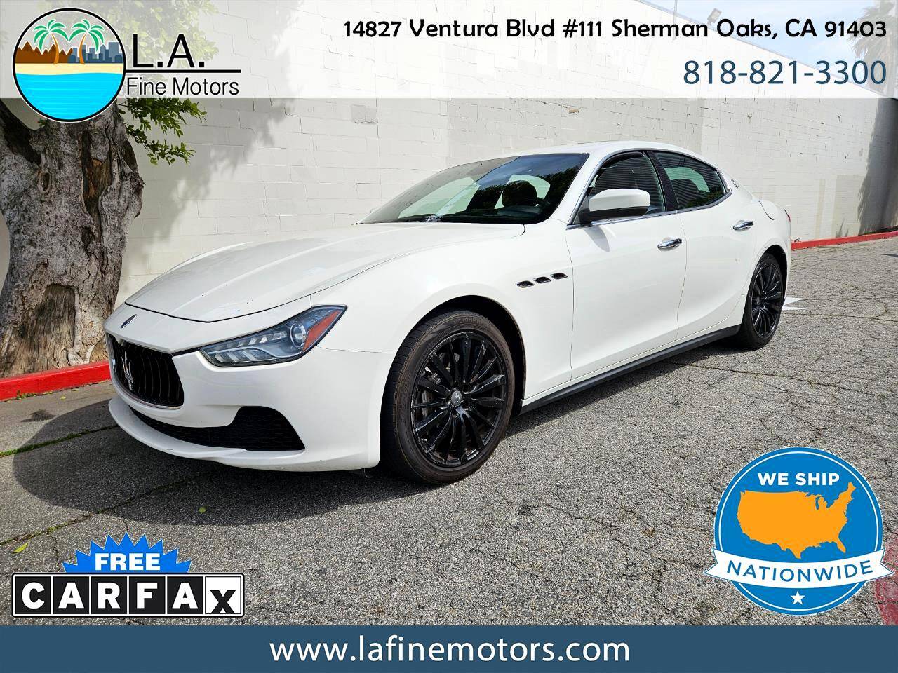 2017 Maserati Ghibli Standard — Sedan — 141,191 mi — Sherman Oaks, CA