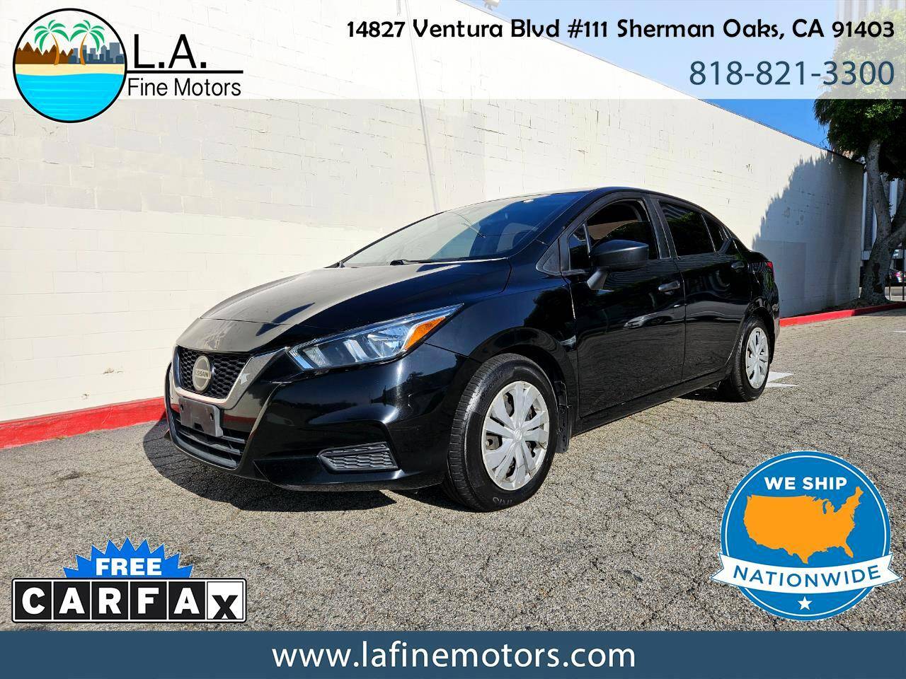 2020 Nissan Versa S — Sedan — 124,087 mi — Sherman Oaks, CA