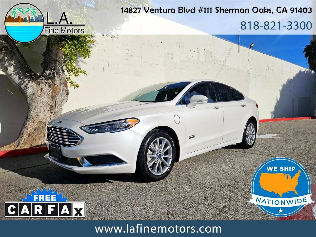 2018 Ford Fusion Energi SE — Sedan — 145,913 mi — Sherman Oaks, CA