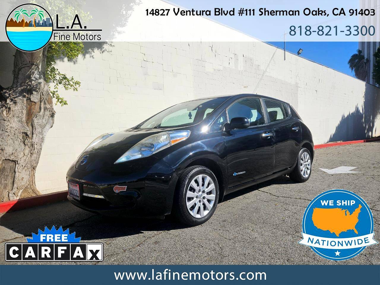 2016 Nissan LEAF S — Hatchback — 43,605 mi — Sherman Oaks, CA