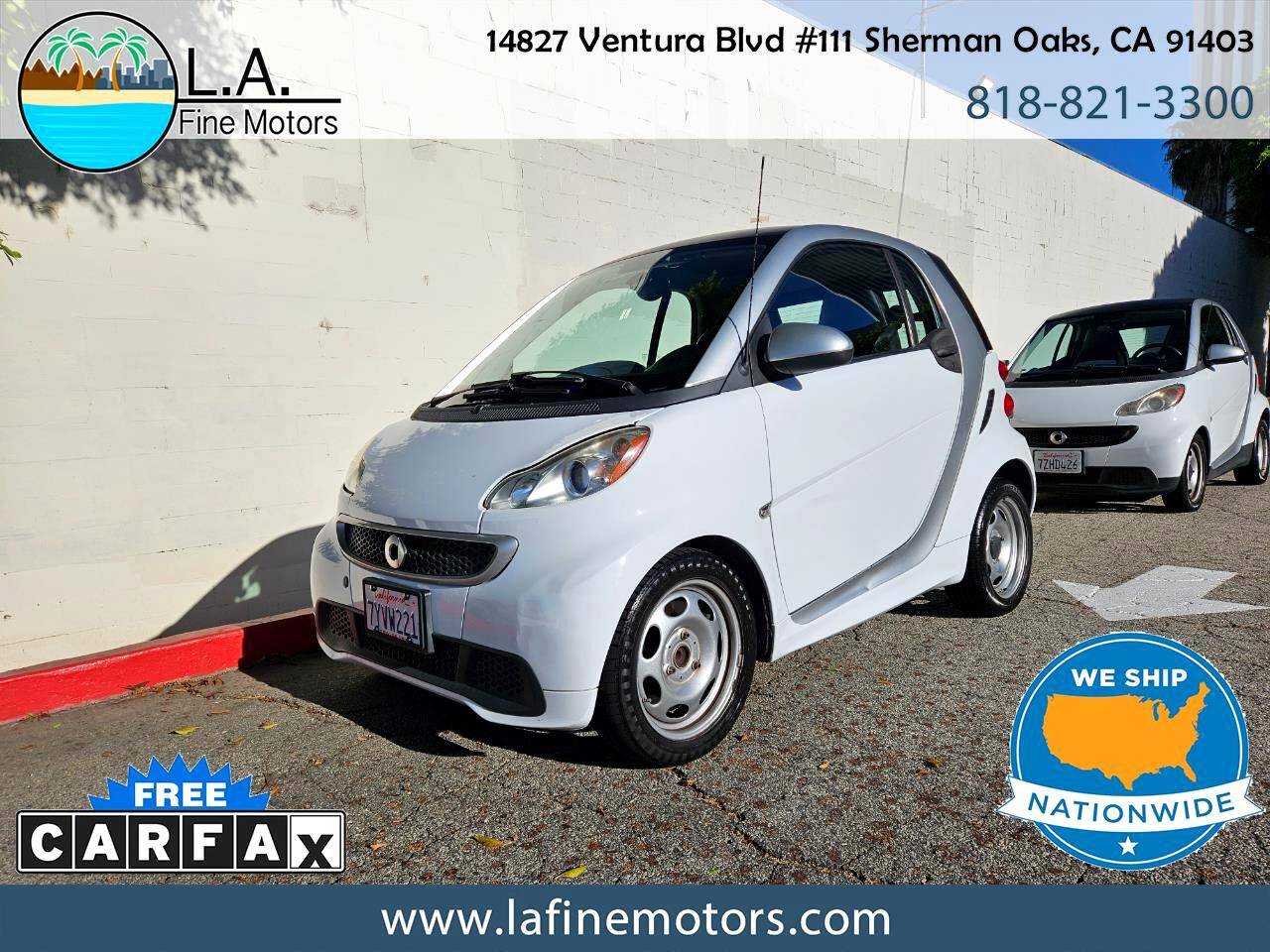 2015 smart fortwo Passion — Coupe — 111,262 mi — Sherman Oaks, CA