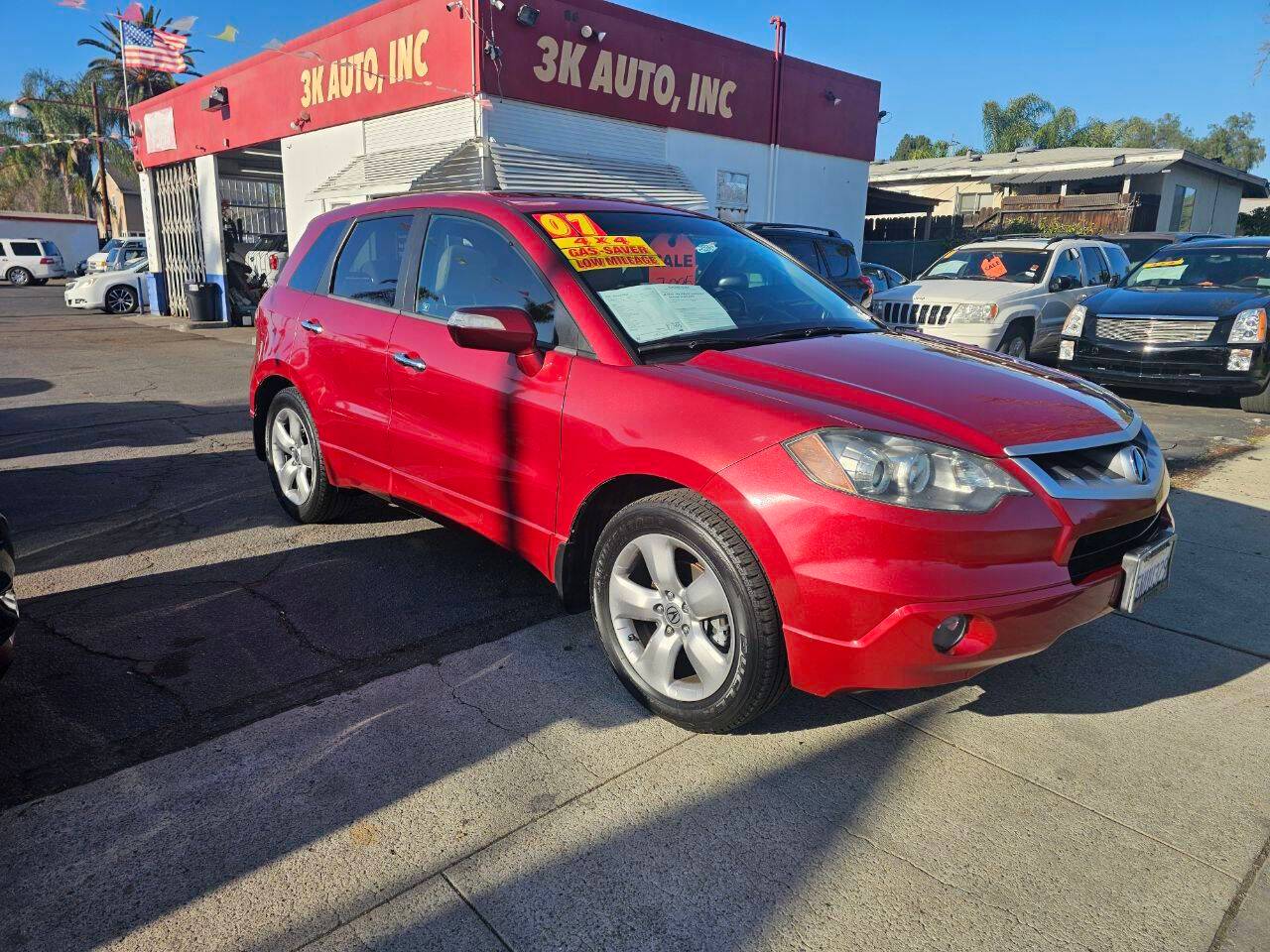 2007 Acura RDX Technology Package — SUV — 127,020 mi — Escondido, CA