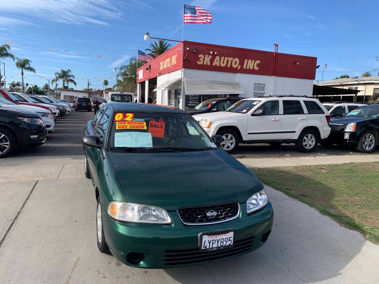 2002 Nissan Sentra XE — Sedan — 50,530 mi — Escondido, CA