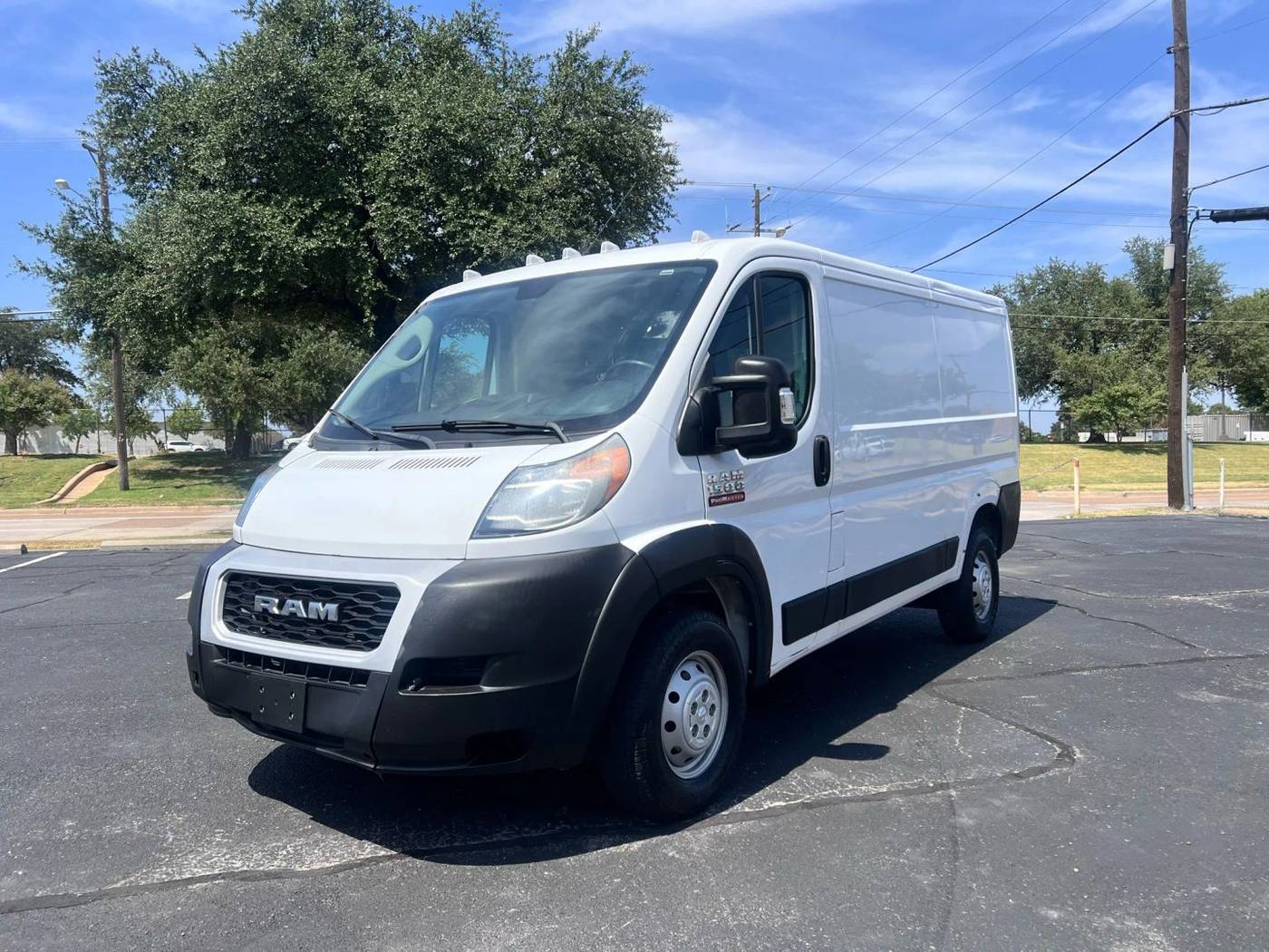 2019 Ram ProMaster Cargo Van 1500 — Cargo Van — 124,777 mi — Dallas, TX
