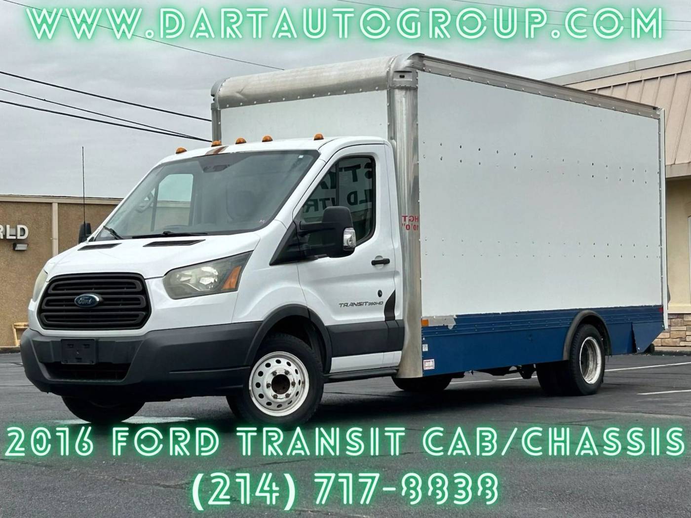 2016 Ford Transit Chassis T-350 — Chassis Cab Truck — 103,862 mi — Dallas, TX