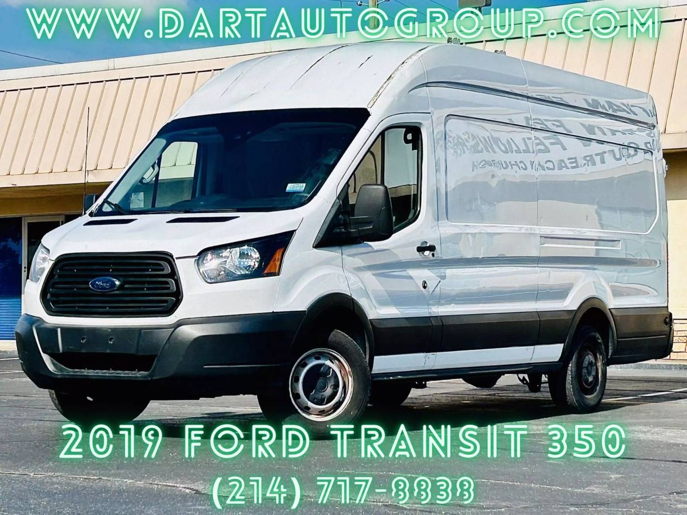 2019 Ford Transit Cargo Van T-350 — Cargo Van — 139,579 mi — Dallas, TX