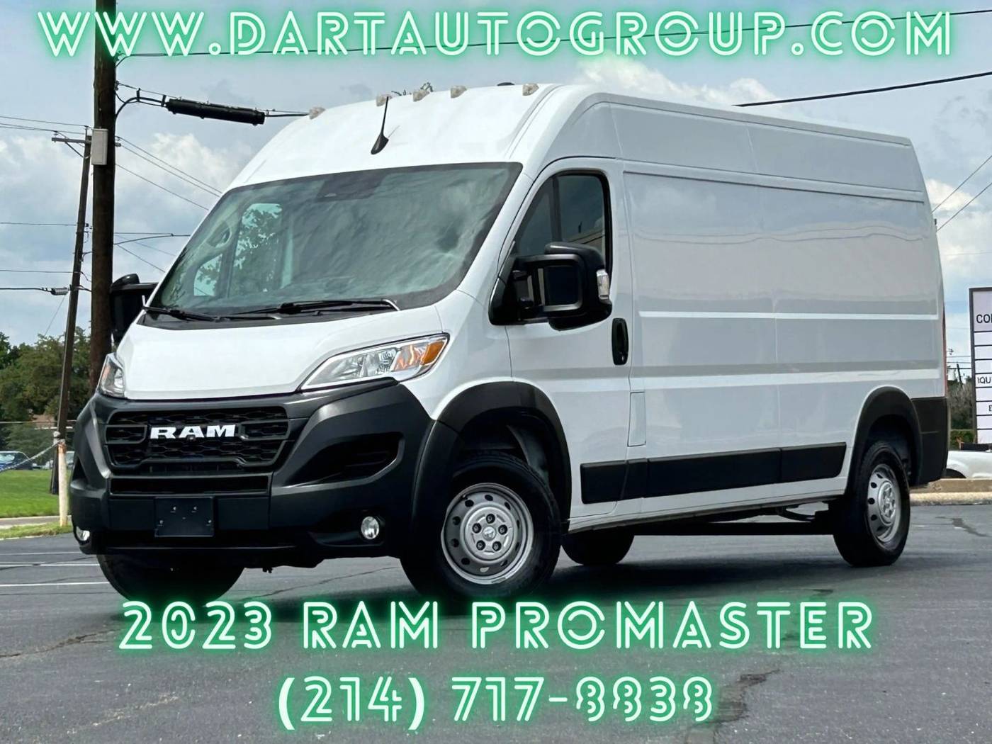 2023 Ram ProMaster Cargo Van 2500 — Cargo Van — 157,109 mi — Dallas, TX