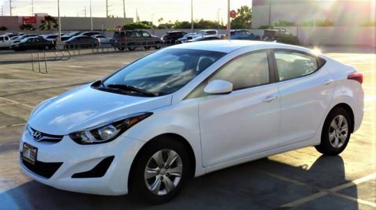 2016 Hyundai Elantra SE — Sedan — 75,500 mi — Honolulu, HI