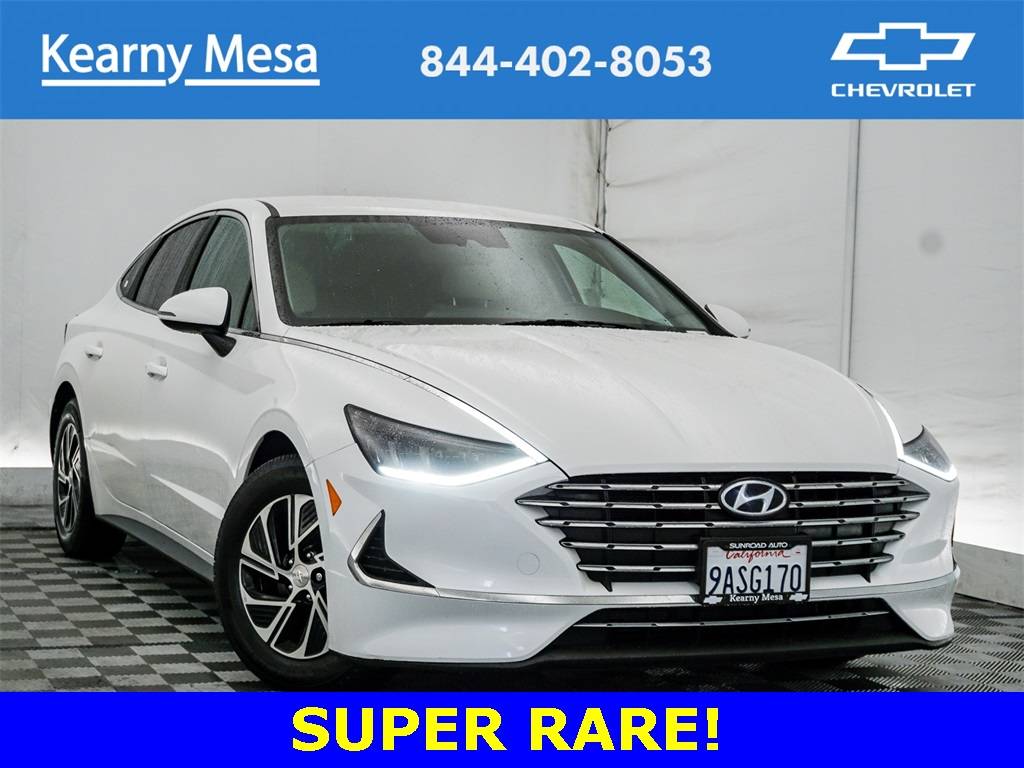 2021 Hyundai Sonata Hybrid Blue — Sedan — 30,705 mi — San Diego, CA