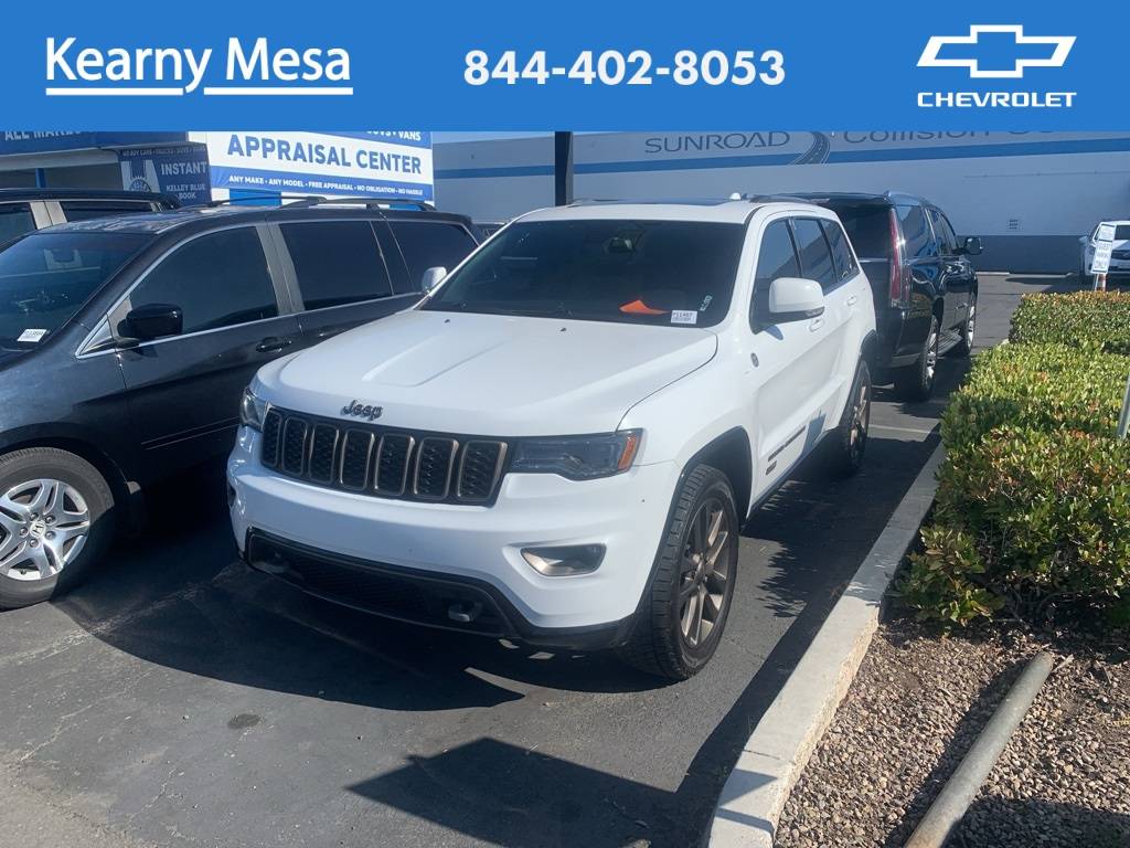 2016 Jeep Grand Cherokee Limited Anniversary — SUV — 99,425 mi — San Diego, CA