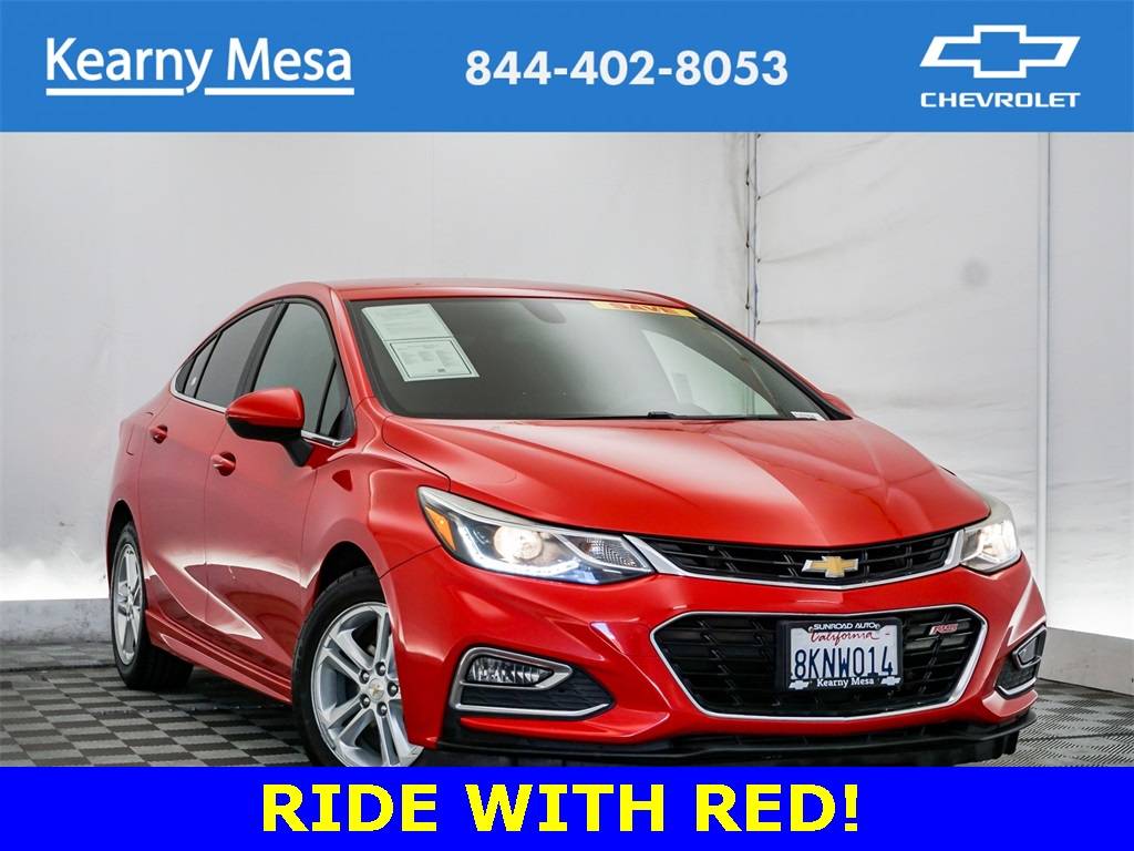 2018 Chevrolet Cruze LT — Sedan — 51,778 mi — San Diego, CA