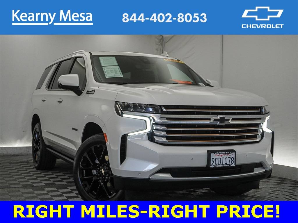 2022 Chevrolet Tahoe High Country — SUV — 9,637 mi — San Diego, CA