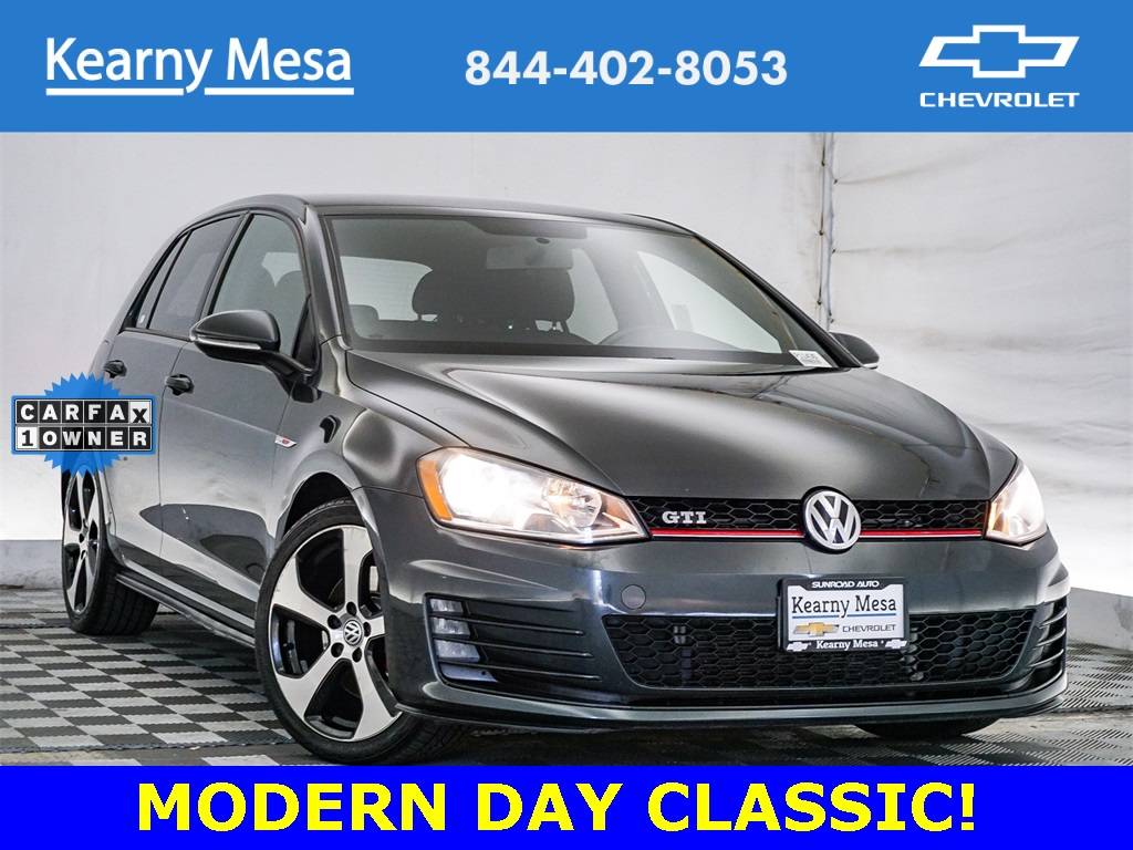 2017 Volkswagen Golf GTI S — Hatchback — 91,943 mi — San Diego, CA