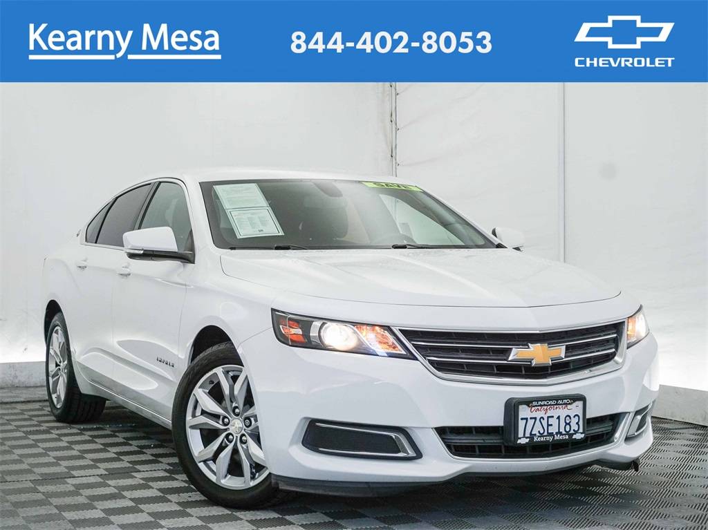 2017 Chevrolet Impala LT — Sedan — 80,229 mi — San Diego, CA