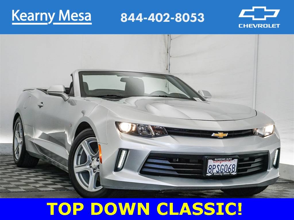 2018 Chevrolet Camaro 1LT — Convertible — 78,461 mi — San Diego, CA