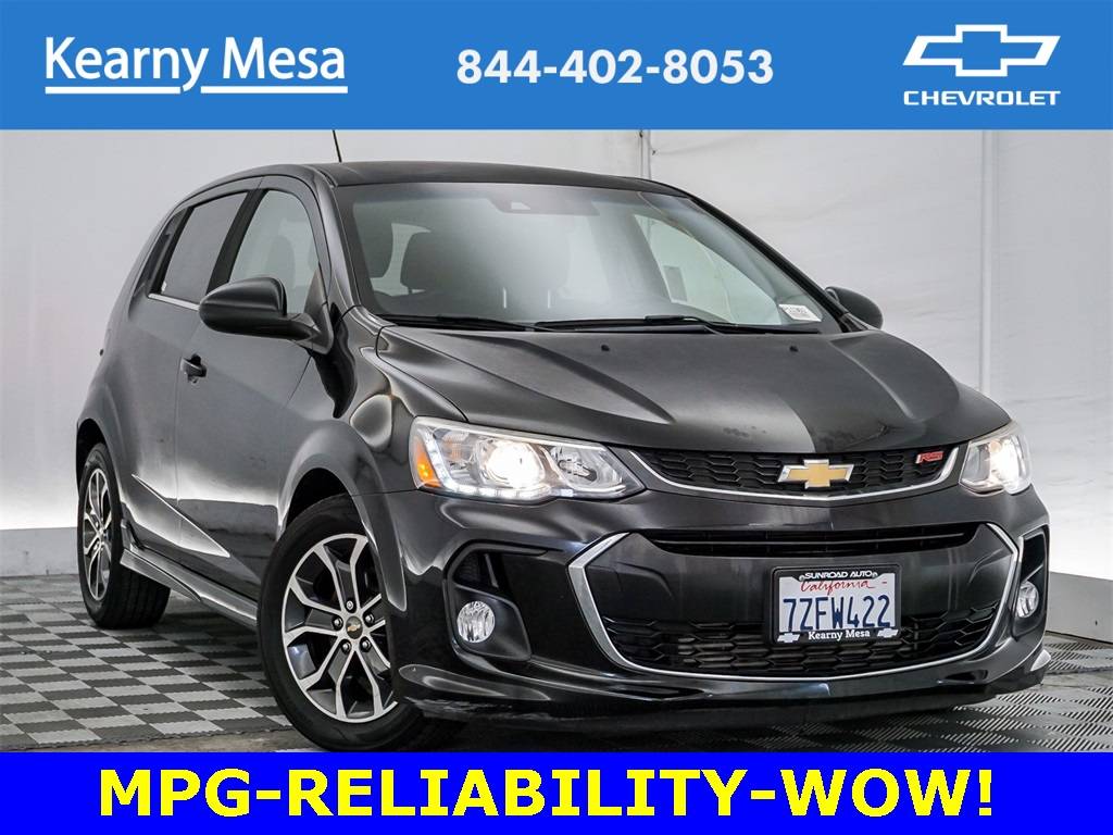 2017 Chevrolet Sonic LT — Hatchback — 44,073 mi — San Diego, CA